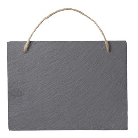 Slate Board with Hanger 20 x 15 cm
