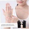 SAFIGLE UV Protective Half Finger Beauty Salon Gloves for Manicure