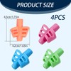 Quesuc 4 Stück Schreibhilfe Für Stift Kinder,Pencil Grips For Kids,Ergonomische