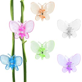 BEADNOVA Butterfly Orchid Support Clips - 30 Pack in Mixed Colors