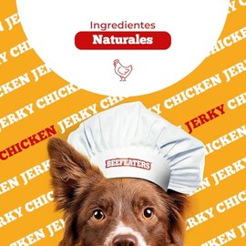 Beefeaters Premios para Perros Prime Chicken Jerky Strips 1.65 oz  Tiras de Pollo Natural, Alta proteína                                              