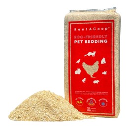 RentACoop Extra-Soft Premium Hemp Bedding (300L) for Chicken Coops, Nesting Boxes, Rabbits, Guinea Pigs, Hamsters, Reptiles, Horses & More – Super Absorbent, Low Dust, Odor Control