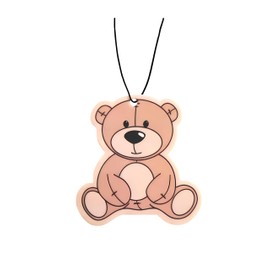 Fresh Fresheners Cute Teddy Bear Car Air Freshener 4-pack