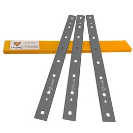 FOXBC 13 Inch Nitride Planer Blades Replacement for DeWalt DW735 DW735X Planer, Replace DW7352 - Set of 3