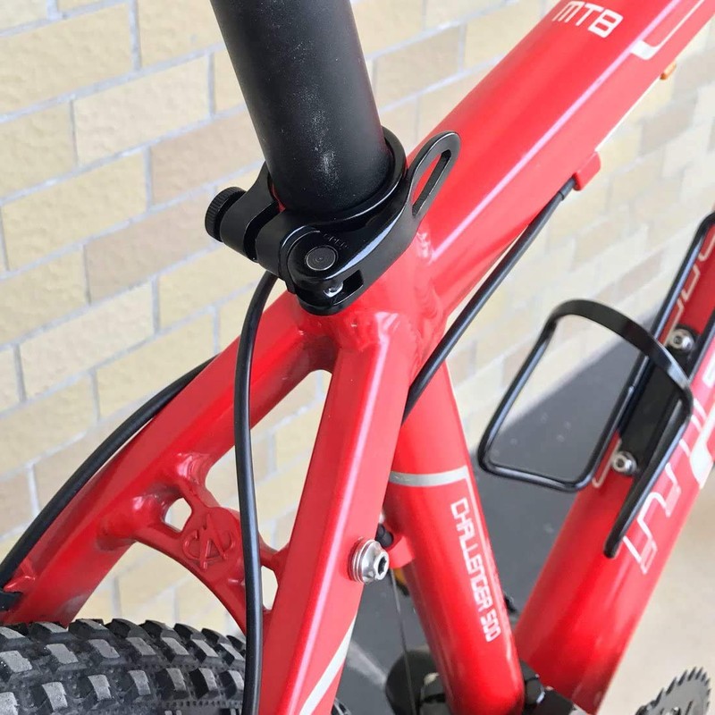 Bike Seat Clamp Quick Release Bicycle Seat Post Clamp Aluminium