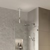 Shower Door Support Bar, Wall-to-Glass Support Arm 500-850mm Long to