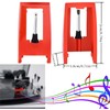 Zerodis Record Player Needle, 4pcs Turntable Replacement Record Player Cartridge