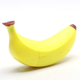 Tropibed 2×2×3 Banana Magic Cube 3D Fruit Magic Cube 2×2×3 Banana Cube 3D Puzzle Games for Children Adults Brain Teaser Puzzle Cube
