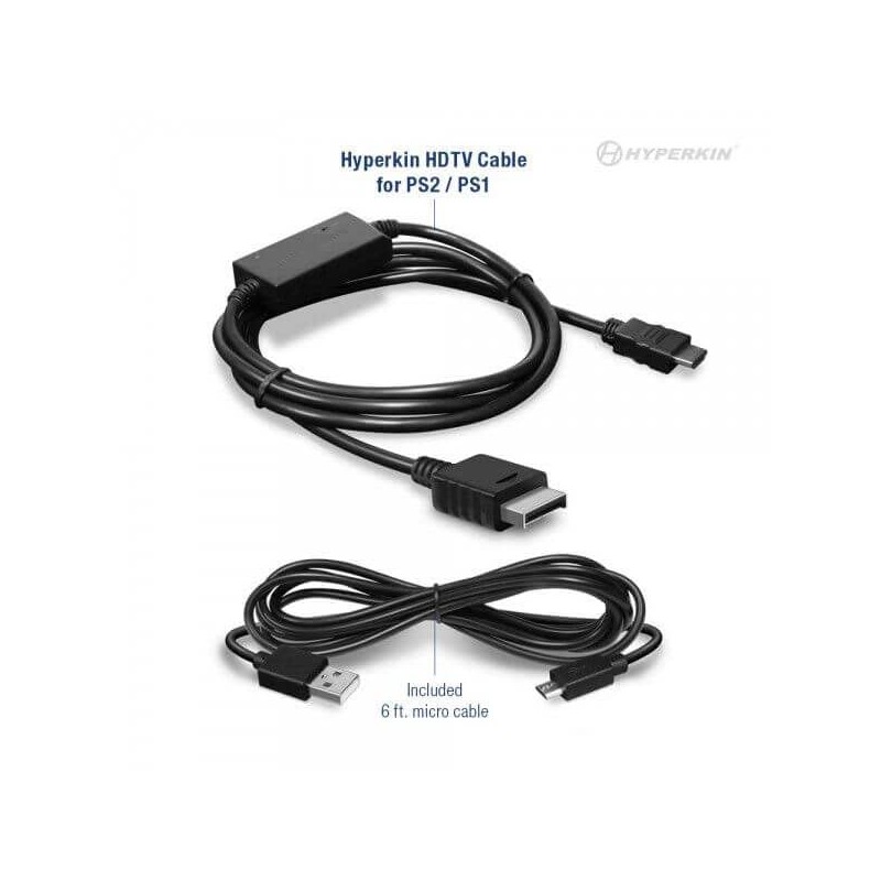 HYPERKIN / ハイパキン HDMIコンバータ & ケーブル PS2 / PS1