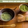 4Pcs Matcha Whisk Set Handmade Matcha Tea Set Natural Matcha