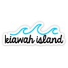 Squiddy Kiawah Island - Vinyl Sticker for Car, Laptop, Notebook