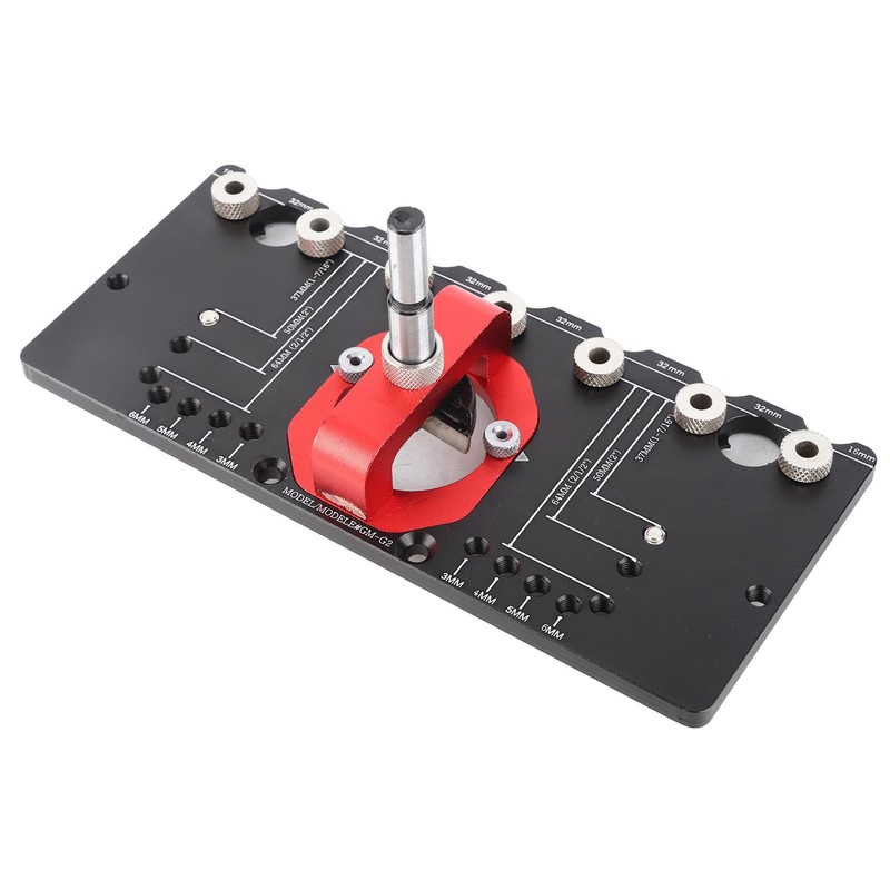 Woodworking Drill Guide Hole Locator Fixture Pocket Jig Positioning Accessories
