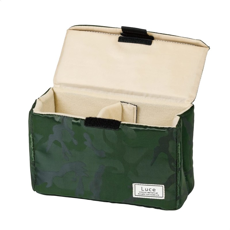 Kenko Camera Bag LUCE Inner Box S 1.7L Green Camouflage