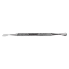 STERLING Professional cuticle pusher with different working ends, comfort for manicure and pedicure, double-sided and non-slip, scraper and spatula, ST-12435