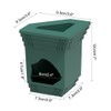 Reptile Cave, Reptile Hideout with Removable Bowl, Terrarium Decor Hiding