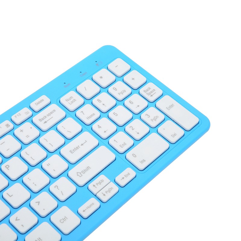 96 Key Wireless Keyboard Mouse Combo 10 Meters Transmission Fade
