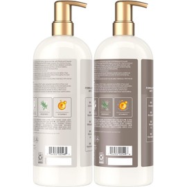 SheaMoisture Champú Y Acondicionador, Hidratación Y Suavidad Para Cabello Ondulado Y Rizado, Fortalecedor Y Control Del Frizz, 34 Oz C/U