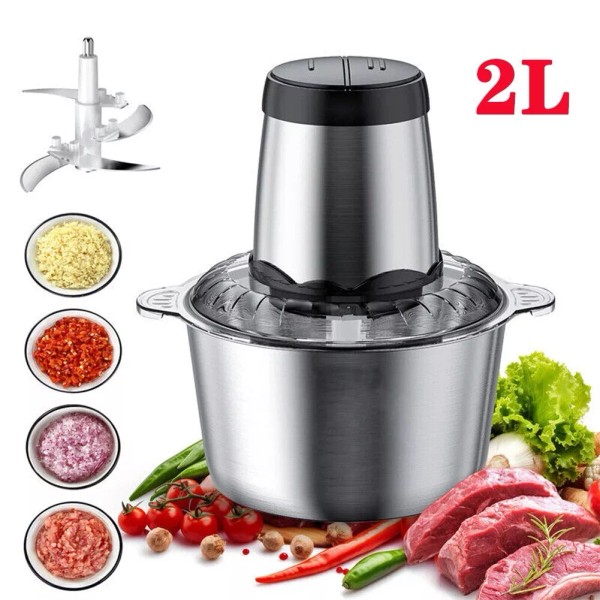 Unbranded Electric Meat Grinder Mincer Mixer Kitchen Blender Mini Food