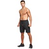 JustSun Men's Sports Shorts with Zip Lightweight Stretch Fabric, black,