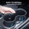 KATORN Center Console Cup Holder Inserts for Toyota Camry 2024
