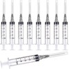 DM YOSLEB 100 Pack 5ml/cc Plastic Luer Lock Syringa with