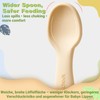 OKONK Baby Learning Spoons, Set of 6, Flexible Baby Spoons,
