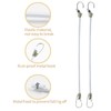 Kyuionty 8 Pack Mini Bungee Cords with Hooks, 10 Inch