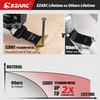 EZARC Multi-Tool Replacement Blades Titanium Alloy 6 Piece Set for