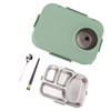 Bento Box 4 Compartments 1200ml 304 Stainless Steel Insulated with