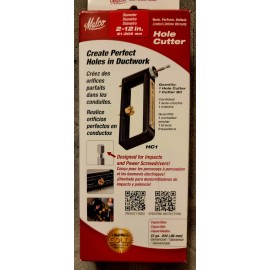 Malco HC1 2-12 In Hole Cutter  For With Impacts And Power Screwdrivers