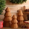 Bucherry Juego de 3 piezas de decoración de árbol de