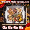 Mifoci 4 Pcs Grill Baskets for Outdoor Grill 14.17'' 9.65''