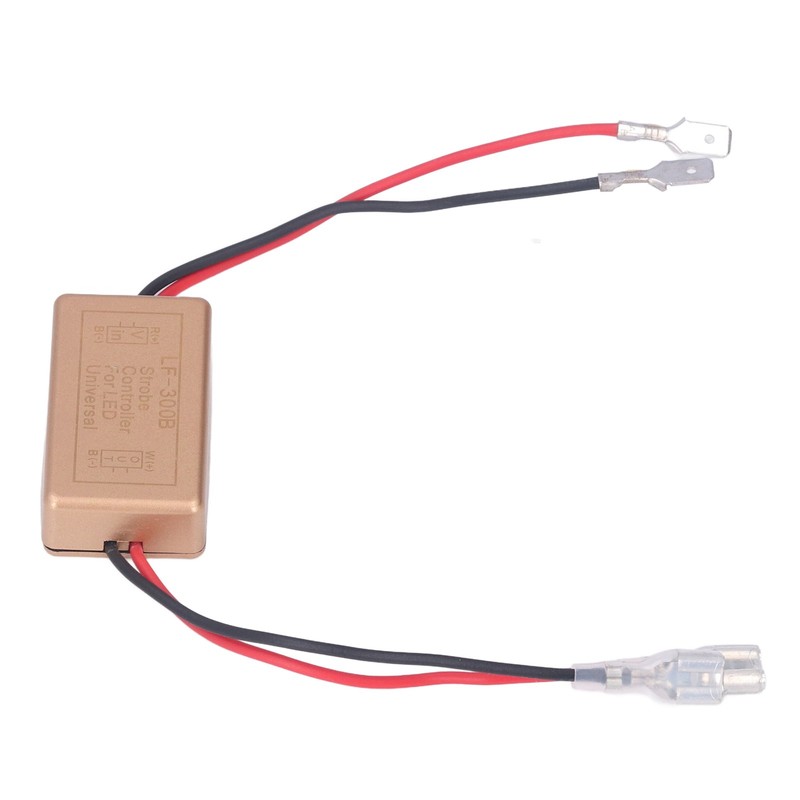 2PCS LED Strobe Controller Car Headlight Signal Light Control Flasher