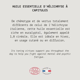 Organic Helichrysum Heads Essential Oil - MY COSMETIK - 30 ml