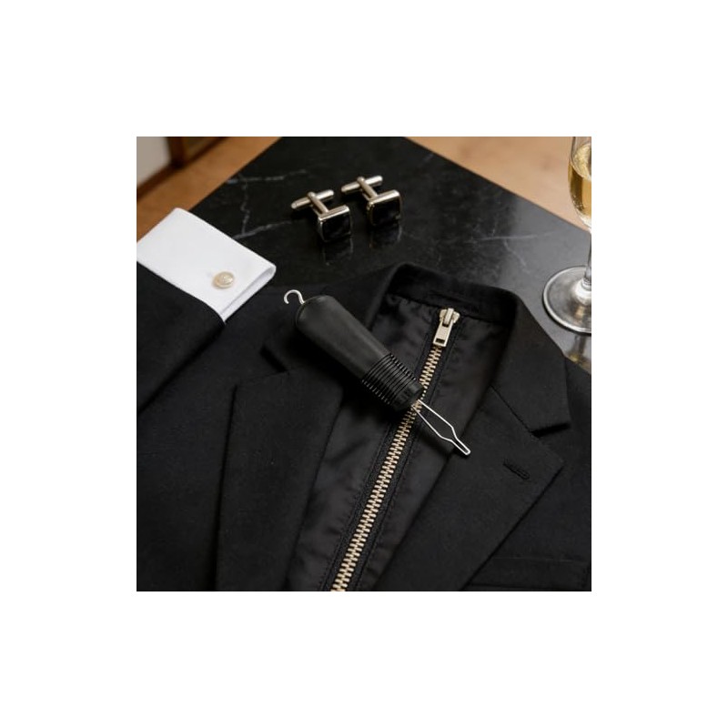 Wire Loop Button Hook and Zipper Pull Tool Dressing Aid
