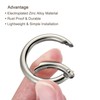 PATIKIL 42x31x5.5mm Spring Gate O Rings, 5 Pack Round Snap