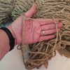 Pea and Bean Biodegradable Natural Jute Netting Heavy Duty 2m