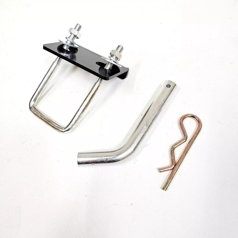 AZONECAR 30" Polished Chrome Tow Hitch Step Bar-3" Round Curved