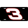 Unbranded DALE EARNHARDT #3 Nascar Legend - License Plate New