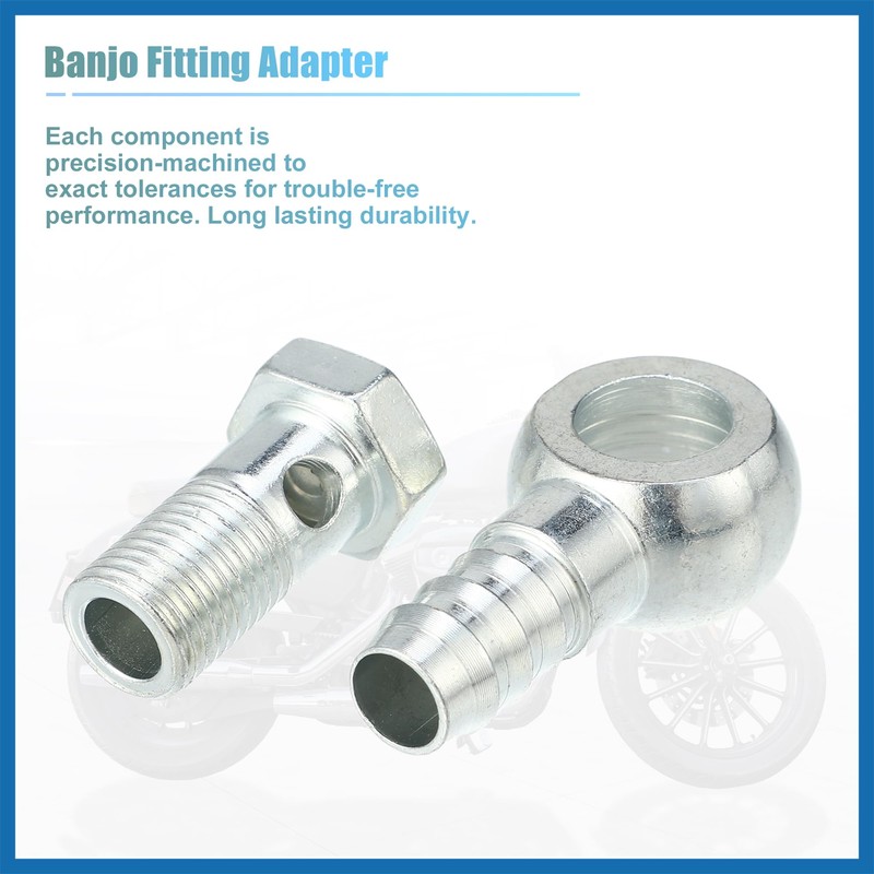 A ABSOPRO 14mm ID 14mm OD Banjo Fitting Fuel Line