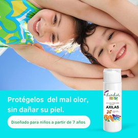 DIADIE Kids Jabon desodorante. Liquido, Jabon Especial, para Axilas y pies, Jabon natural, para Niños, Infantil. Elimina mal olor. 2 Pack