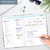 paper&you® Bullet Journal Dotted A4+ with Elastic Band [Grey Marble]