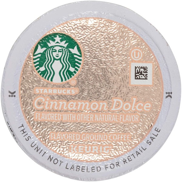 Starbucks Flavored Coffee K-Cup Pods, Cinnamon Dolce, 10 CT (Pack - 1)