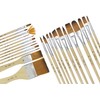 Jerry Q Art 24 Pcs Artist Paint Brush Set with