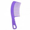 Random Color Jumbo Axe Comb, Student Hair Care Beauty Comb Portable Comb 4ea