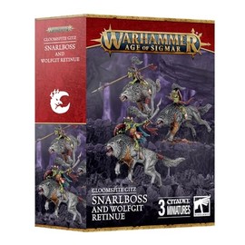 Warhammer - Age of Sigmar - Gloomspite Gitz: Snarlboss and Wolfgit Retinue (Games Workshop)