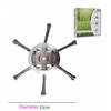 Tasmegol Universal 6 Steel Wire Grass Trimmer Head Weed Eater
