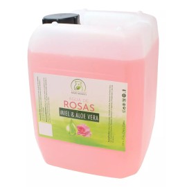 Productos Mart Mexico Agua De Rosas, Miel Orgánica & Aloe Vera Hidratante 5 Litros Momento De Aplicación Día/noche Tipo De Piel Todo Tipo De Piel