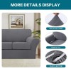 Turquoize 4 Piece Sofa Covers for 3 Cushion Couch Sofa