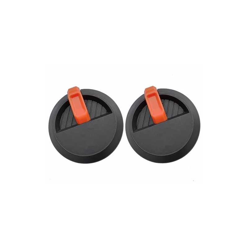 Firsgrill professional replacment Blackstone Griddle grills valve Knobs (2-Pack Black)